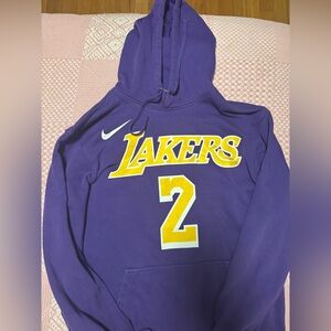 Nike Purple Lakers Hoodie- Ball #2
